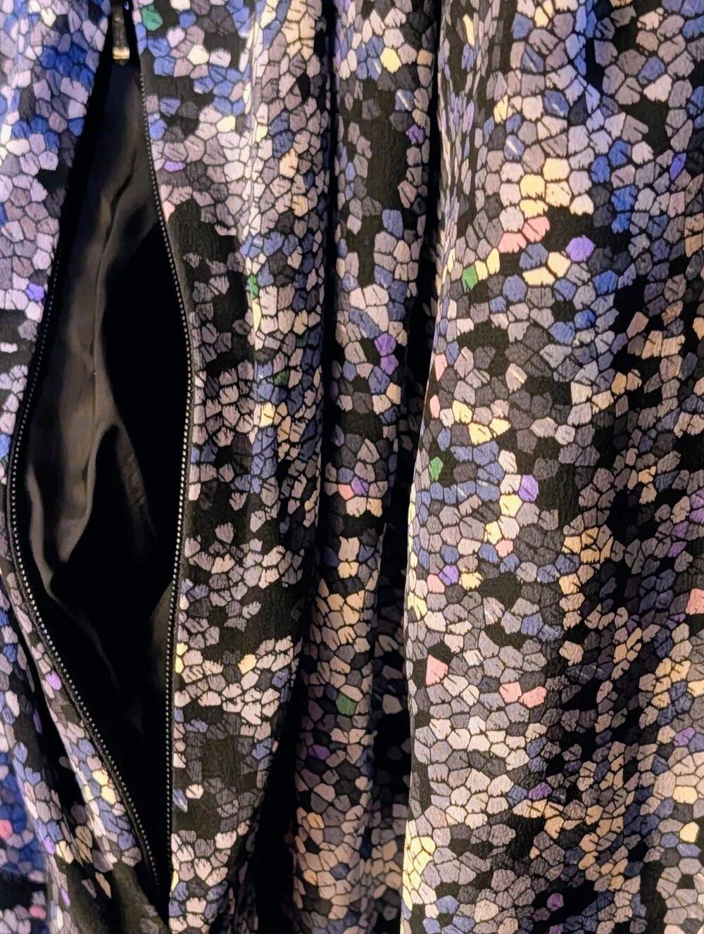 NWOT Who What Wear x Target Hidden Pocket Infinity Scarf Mosaic Print 2016